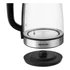 Sencor SWK 2090BK 2l inox-fekete üveg vízforraló