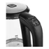 Sencor SWK 2090BK 2l inox-fekete üveg vízforraló