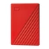 Western Digital My Passport WDBPKJ0040BRD 2,5" 4TB USB3.0 piros külső winchester