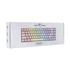 White Shark GK-2201W-US RONIN-W fehér membrán gamer billentyűzet
