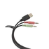 White Shark OX RGB Gaming headset Black