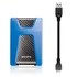 ADATA AHD650 2,5" 1TB USB3.1 ütésálló kék külső winchester