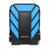 ADATA AHD710P 2,5" 1TB USB3.1 ütés és vízálló kék külső winchester