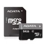 ADATA 64GB SD micro Premier (SDXC Class 10 UHS-I) (AUSDX64GUICL10-RA1) memória kártya adapterrel