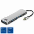 ACT AC7053 USB-C Hub 4 port Grey