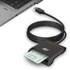 ACT USB Smart Card ID Reader Black