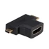 Akyga AK-AD-23 HDMI - miniHDMI - microHDMI 3-as adapter