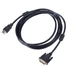 Akyga AK-AV-13 3m HDMI 1.4 apa - DVI-D apa kábel