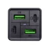 Akyga AK-CH-17 USB töltő 2x USB-A + 2x USB-C PD 5-20V / max 3.25A 65W Quick Charge