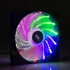 Akyga AW-12D-LED Rainbow LED 120mm ház hűtőventilátor