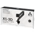 Arctic X1-3D Desk Mount Gas Spring Monitor Arm Black