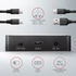Axagon ADSA-M2C USB-C 3.2 M.2 fekete dual dokkoló állomás