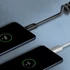 Axagon BUCM-AM10TB Twister USB-C 2.0 - USB-A 0,6 m fekete csavart kábel