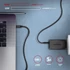 Axagon BUCM32-CM10AB USB-C 3.2 Gen 2 - USB-C 1 m fekete kábel