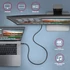 Axagon BUCM32-CM10AB USB-C 3.2 Gen 2 - USB-C 1 m fekete kábel
