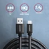 Axagon BUMM-AM20AB micro USB 2.0 B - USB 2.0 A 2 m fekete kábel