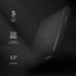 Axagon EE25-XA6 USB 3.0 fekete külső alumínium HDD/SSD ház