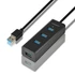 Axagon HUE-S2B 4 portos USB3.0 gyorstöltő HUB