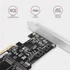 Axagon PCES-SA4M2 2db belső SATAIII portos + 2db SATA M.2 foglalat PCI-Express kártya