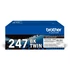 Brother TN247BKTWIN fekete toner (eredeti)