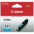 Canon CLI-551 cián tintapatron 6509B001 (eredeti)