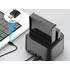Conceptronic HDD/SSD Dokkoló - DONN12B (2 fiók, USB3.0, 2,5/3,5", Max.: 32TB, klónozás funkció, fekete)
