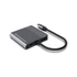 Conceptronic Notebook Dokkoló - DONN11G (Bemenet: USB-C, Kimenet: 2xHDMI+USB-C PD:100W+USB-A, ezüst)
