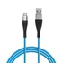 Delight microUSB 1m zöld adatkábel