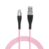 Delight microUSB 1m zöld adatkábel