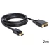 Delock Displayport - DVI 24+1 kábel, apa - apa 2,0m