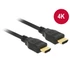 Delock 84713 1m HDMI A apa > HDMI A apa nagy sebességű 4K Ethernet kábel