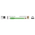 DeLock USB 2.0 Type-A male > 1xSerial RS-232 RJ45 male 1.8m Adapter Green