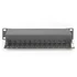 DIGITUS CAT6 12port asztali fekete árnyékolt patch panel