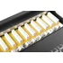 DIGITUS CAT6 12port asztali fekete árnyékolt patch panel