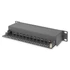 DIGITUS CAT6 12port asztali fekete árnyékolt patch panel