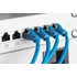 DIGITUS CAT6A 24port 19" 1U kompakt szürke árnyékolt Patch Panel