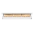 DIGITUS CAT6A 24port 19" 1U kompakt szürke árnyékolt Patch Panel