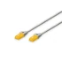 DIGITUS CAT6A U/UTP 0,5m szürke patch kábel