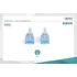 DIGITUS CAT5e U/UTP PVC 10m szürke patch kábel