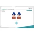 DIGITUS CAT6 S-FTP LSZH 1m kék patch kábel