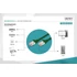 DIGITUS CAT6 S-FTP LSZH 3m zöld patch kábel