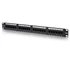 DIGITUS CAT5e 24port 19" 1U fekete árnyékolatlan Patch Panel