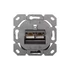 DIGITUS DN-9008-1 CAT 6A Class EA 2x RJ45 fali aljzat