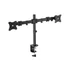 Monitortartó kar, 2 monitorhoz, 13"-27", EQUIP