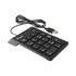 Equip-Life Numerikus billentyűzet - 245205 (USB, fekete)
