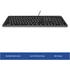 Ewent EW3268 Wired Keyboard with backlight Black IT