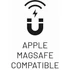 FIXED MagFlow Hátlap with Magsafe support Apple iPhone 12 Pro Max, Fekete