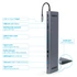 Gembird A-CM-COMBO9-01 USB Type-C 9-in-1 Multi-Port Adapter Space Grey