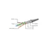 Gembird FTP patch kábel CAT6 1m zöld