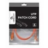 Gembird UTP Cat6 Patch cord 1m Red